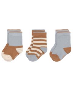 Jacob`s - Lot de 3 paires de chaussettes bébé ourson