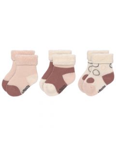 Lot de 3 paires de chaussettes bébé terry fleece - taille 12-14