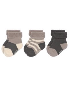 Lot de 3 paires de chaussettes bébé terry fleece - taille 15-18