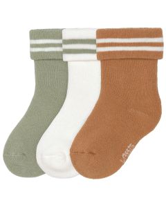 Lot de 3 paires de chaussettes bébé terry fleece - taille 15-18