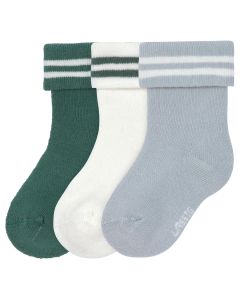 Lot de 3 paires de chaussettes bébé terry fleece - taille 15-18
