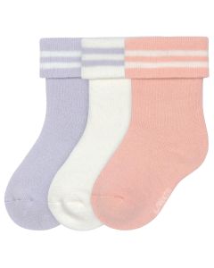 Lot de 3 paires de chaussettes bébé terry fleece - taille 15-18