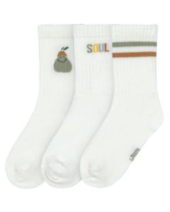 Lot de 3 paires de chaussettes tennis taille 23-26