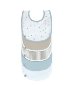 Lot de 5 bavoirs éponge imperméable