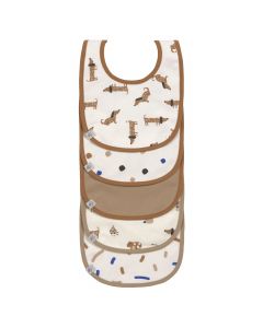 Lot de 5 bavoirs éponge imperméable