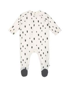 Hikaro, Pyjamas Bébé Manches Et Pieds Long, Light grey (142), 68 :  : Mode