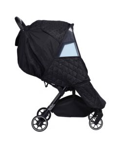 Protège-Mains pour Poussette Bébé 47cm Gris