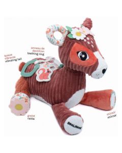 Peluche d’activités Mélimélos La Biche