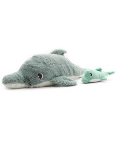 Tofou le dauphin maman/bébé