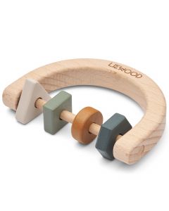 Anneau-hochet en bois Bryn