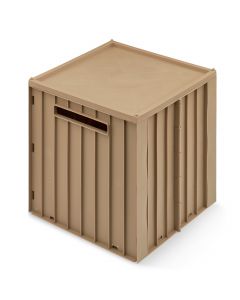 Cube de rangement avec couvercle Elijah
