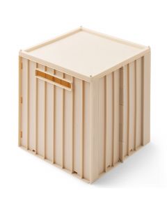 Cube de rangement avec couvercle Elijah