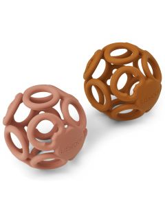 Lot de 2 balles de dentition Jasmin
