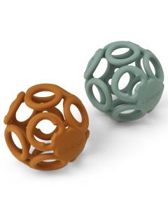 Lot de 2 balles de dentition Jasmin
