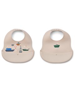 Lot de 2 bavoirs Ember