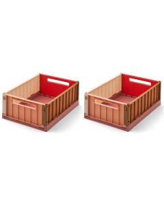 Lot de 2 boîtes de rangement Weston taille M