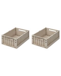 Lot de 2 boîtes de rangement Weston taille M