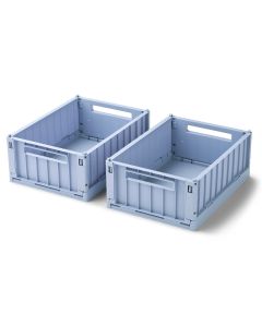 Lot de 2 boîtes de rangement Weston taille S