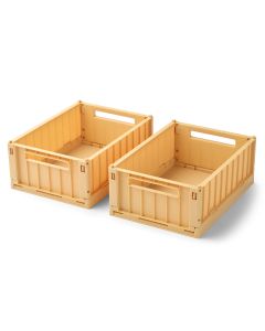 Lot de 2 boîtes de rangement Weston taille S