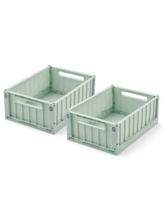 Lot de 2 boîtes de rangement Weston taille S