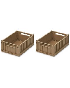 Lot de 2 boîtes de rangement Weston taille S