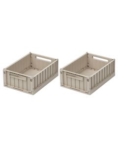 Lot de 2 boîtes de rangement Weston taille S