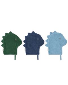 Lot de 3 gants de toilette Sylvestre