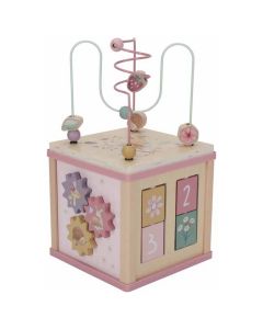 Cube d'activités en bois