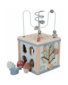 Cube d'activités en bois