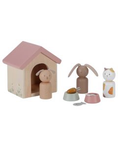 Ensemble supplémentaire pour maison de poupée animaux
