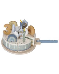 Gâteau d'anniversaire en bois