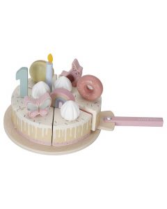 Gâteau d'anniversaire en bois