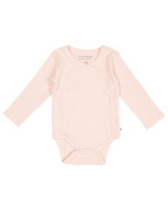 Gekruiste body lange mouwen - maat 50/56 (0-2m)