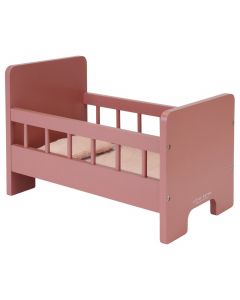 Lit de poupée en bois