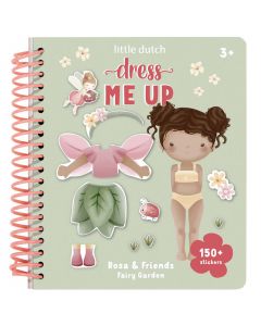 Livre Dress Me Up - Rosa & Friends - Fairy Garden