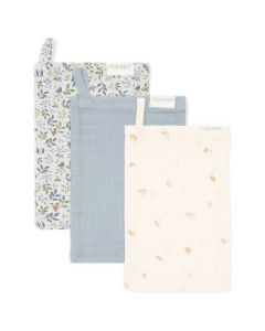 Lot de 3 gants de toilette