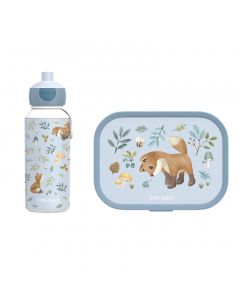 Lunchset Campus (gourde pop-up + boîte à lunch)