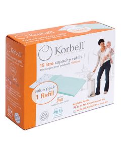 Korbell Poubelle à couches 100% compatible Liner recharge 16L, 3-pack Extra  Super Saver Prime, Tiendra 33% d'élimination Hero [61] - Cdiscount  Puériculture & Eveil bébé