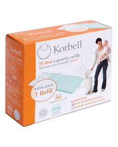 Poubelle à couche KORBELL STANDARD - Blanc - Design à pédale - Recharges  économiques et biodégradables - Cdiscount Puériculture & Eveil bébé