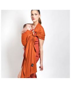 Echarpe tissée sans nœud