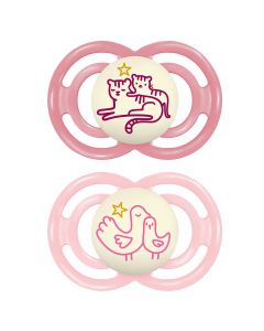 Sucette Perfect Nuit silicone 16m+ (x2)