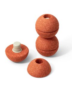 Lot de 3 balles en mousse