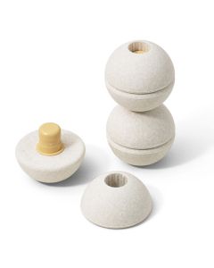Lot de 3 balles en mousse