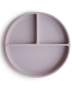 Assiette à compartiments en silicone avec ventouse