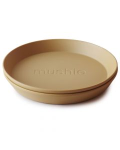 Assiette ronde - 2 pièces