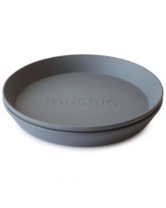 Assiette ronde - 2 pièces