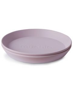 Assiette ronde - 2 pièces