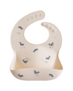 Bavoir en silicone