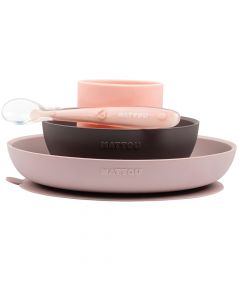 Coffret repas silicone - 4pcs