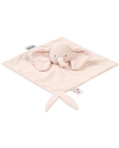 Doudou éléphant velours côtelé 27 x 27 cm - Fanfan